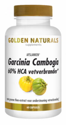 GOLDEN NATURALS GARCINIA CAMBOGIA 60 HCA VETVERBRANDER